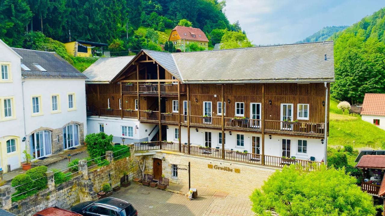 Hotel Erbgericht Bad Schandau Εξωτερικό φωτογραφία